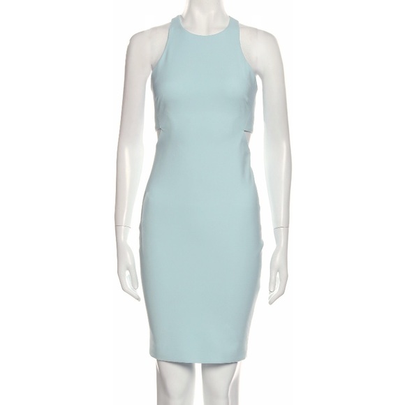 Elizabeth and James Cutout Sheath Dress Ice Blue - Picture 1 of 8